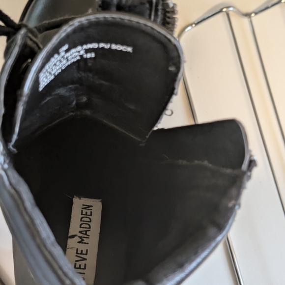 Steve Madden Combat Boots  7M - Picture 10 of 11